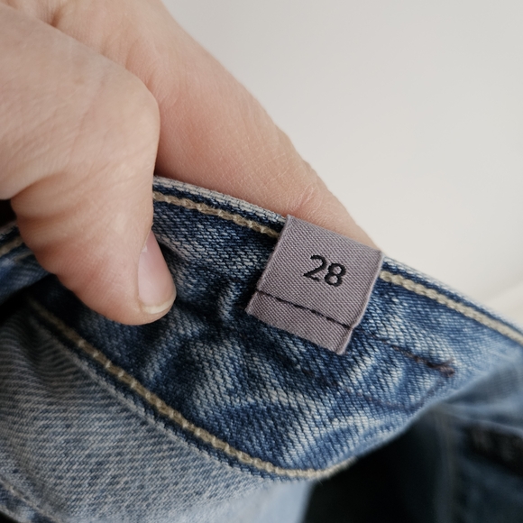 Citizens Of Humanity Liya High Rise Classic Fit Crop Light Wash Jeans Size 28 - Picture 6 of 7